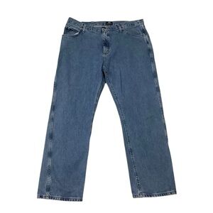 Wrangler 47 MWZ Regular Fit Blue Jeans Sz 38W 30L
